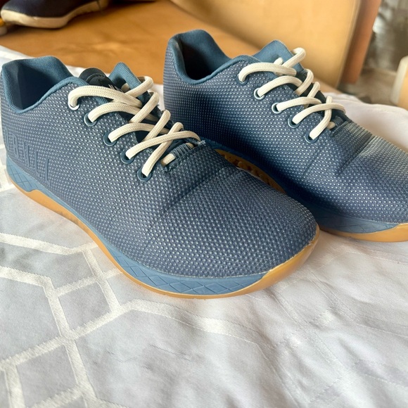 NOBULL Men’s Blue Sneakers with Gum Sole (10) main image 2